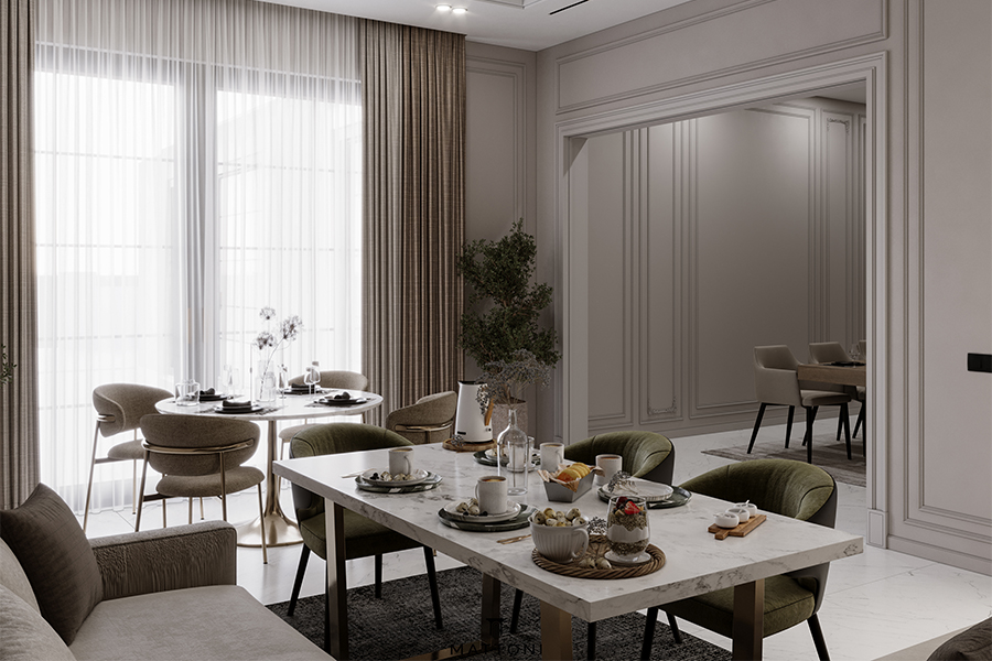 luxury kitchen&dining